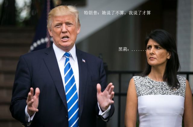 ▲特朗普与黑莉